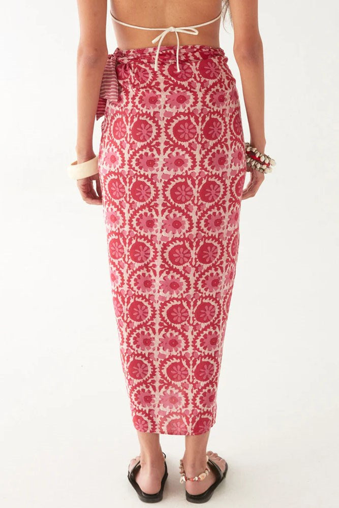 Amara Skirt - Flamingo Grooves