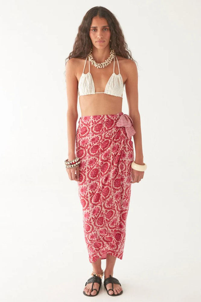 Amara Skirt - Flamingo Grooves
