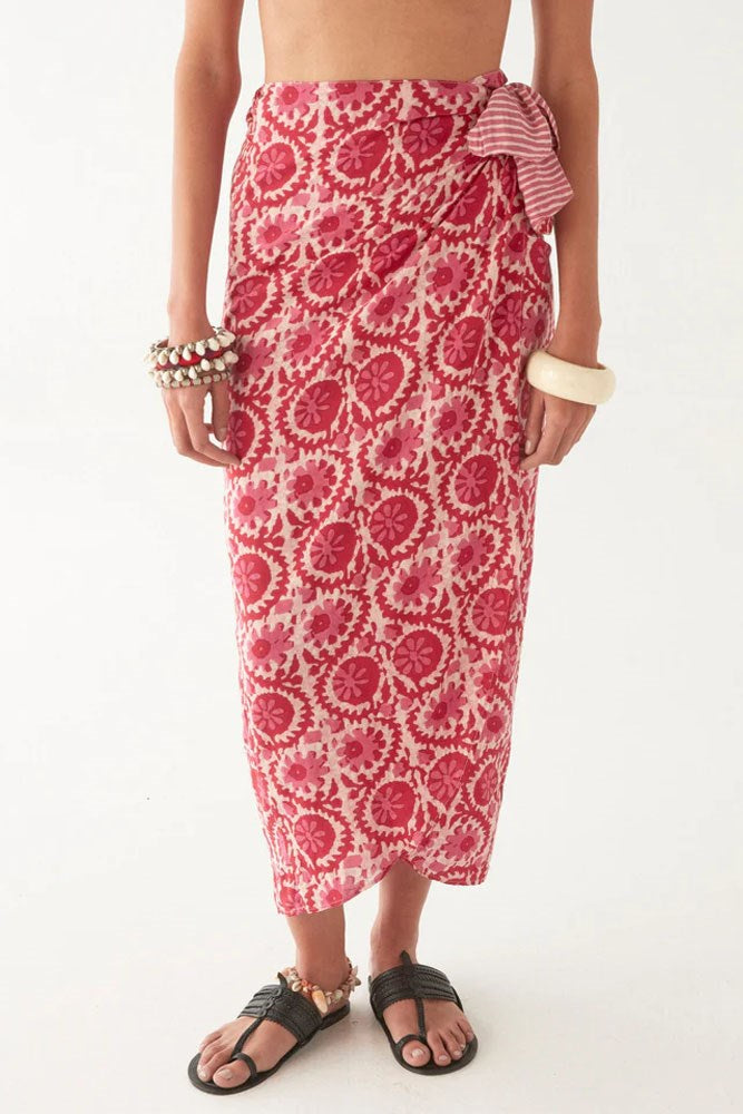 Amara Skirt - Flamingo Grooves