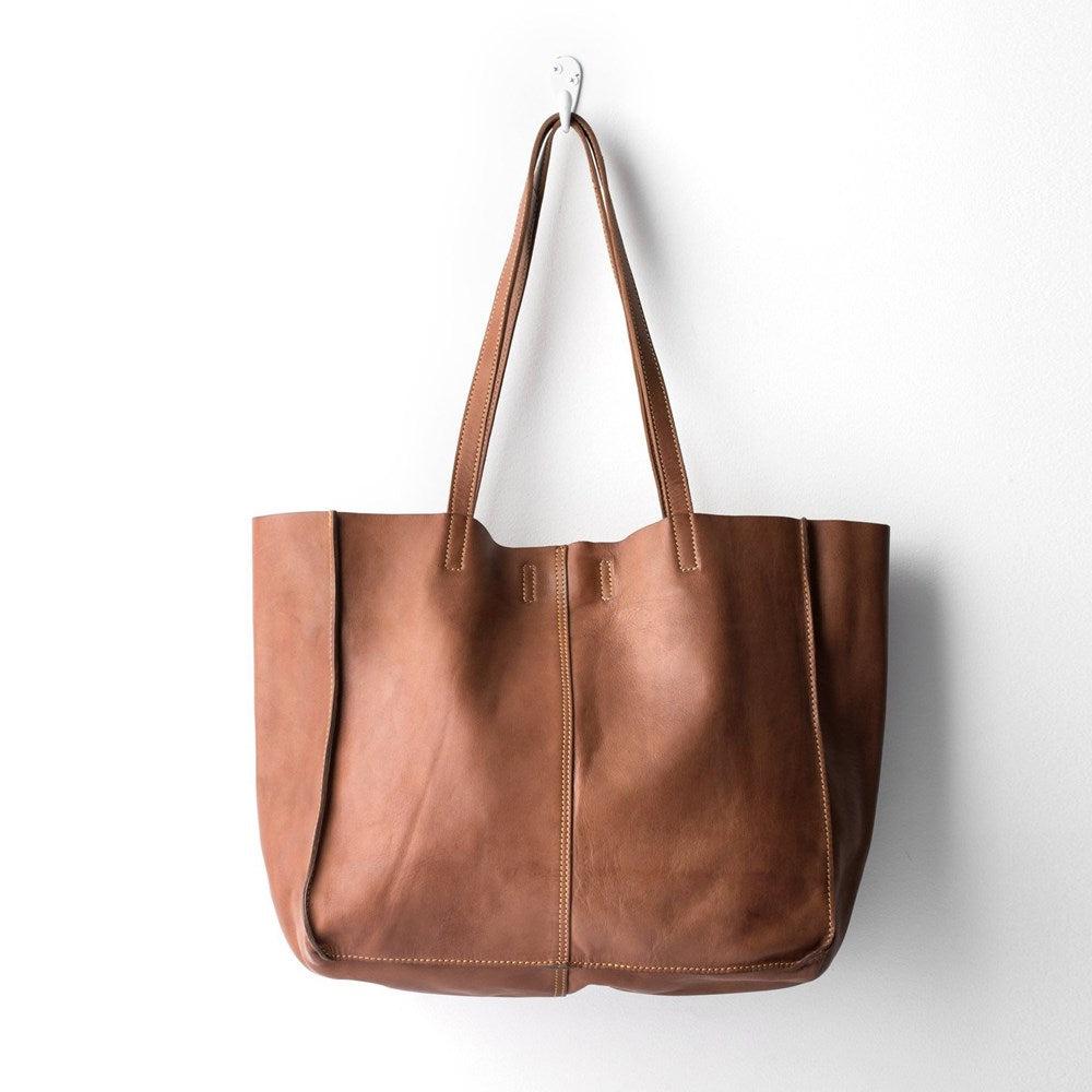 Baby Unlined Tote Bag - Cognac