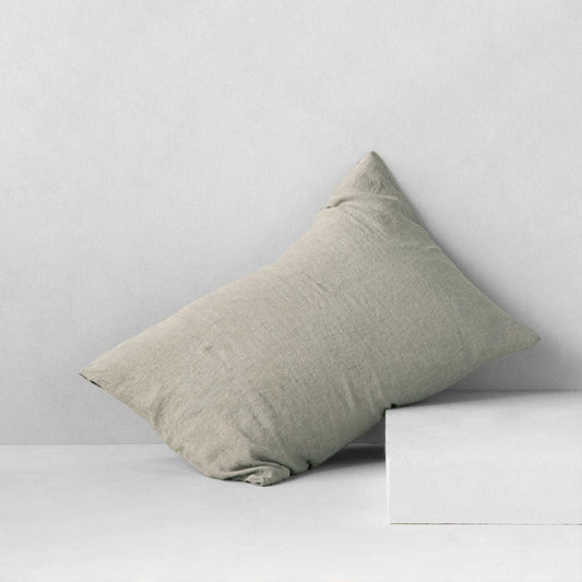 Basix Linen Pillowcase - Argent