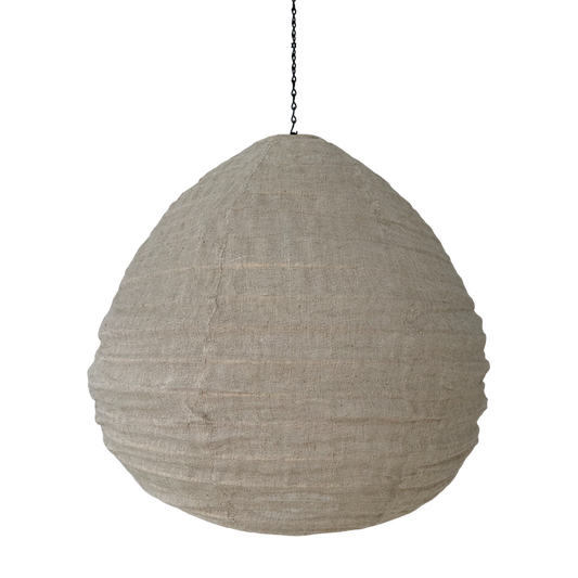 Eero Pear Cotton Pendant - Natural