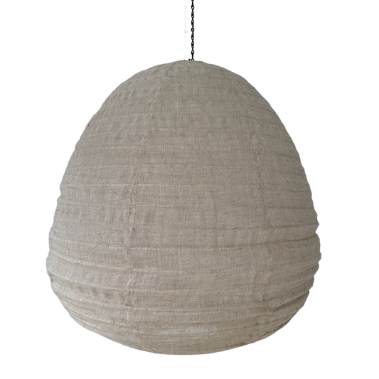 Eero Pear Cotton Pendant - Natural
