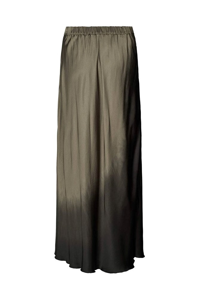 Ellery Bias Skirt - Asphalt Black