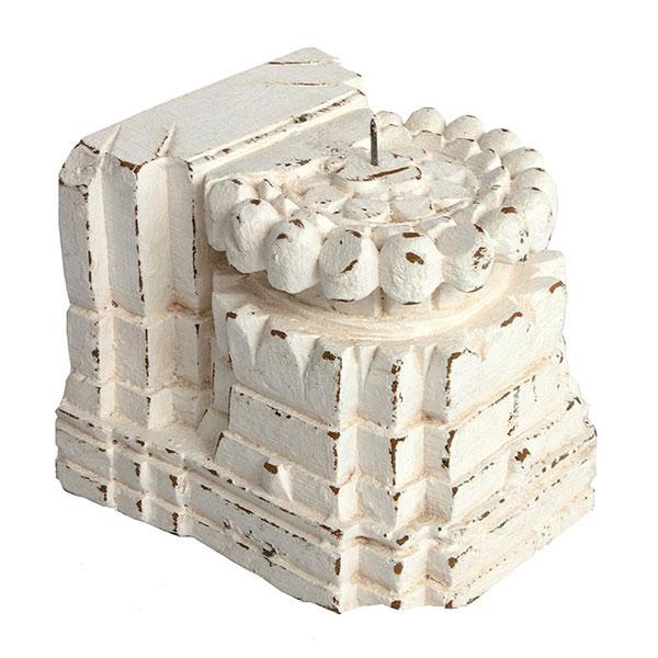 Extra Small Carved Todala Candle Holder