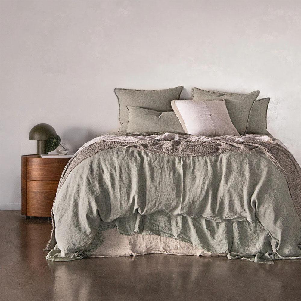 Flocca Duvet Cover - Argent