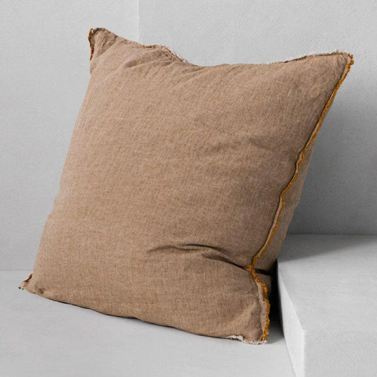 Flocca Euro Pillowcase - Brun