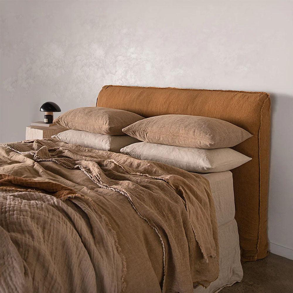 Flocca Flat Sheet - Brun