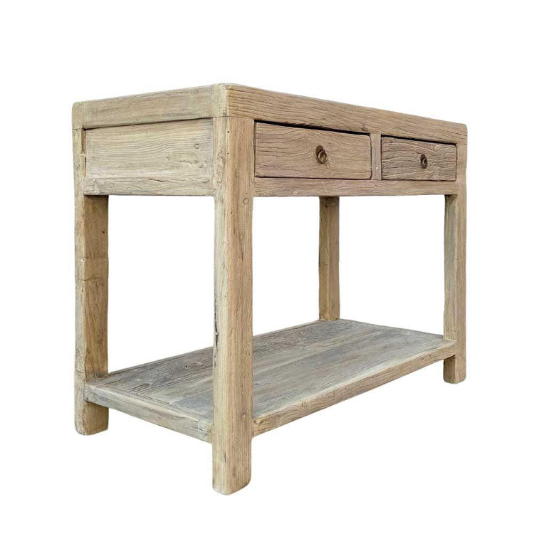 Hosanna Elm Console Table-St Barts