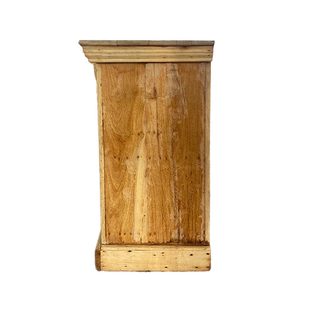 Indian Carved Panel 1 Draw Bedside Table