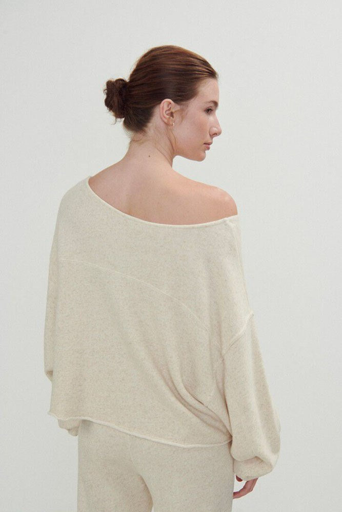 Itonay Sweatshirt - Ecru Melange