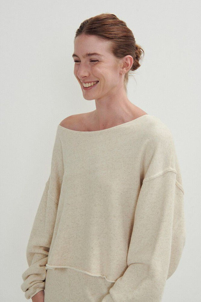 Itonay Sweatshirt - Ecru Melange