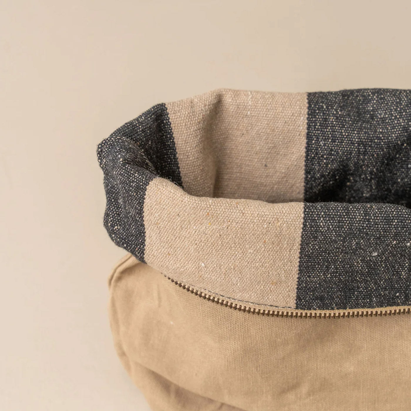 Journey Makeup Canvas Bag - Clay