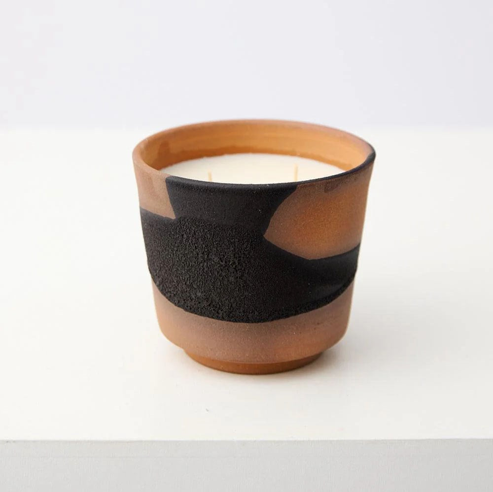 Lahar Round Candle Peppered Orchid