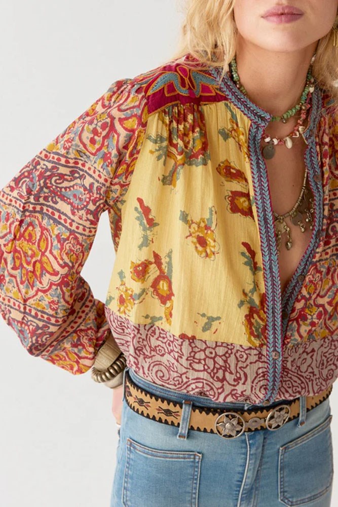 Leandra Blouse - Mullumbimby Patch