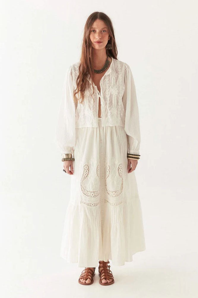 Luisa Skirt - Normandie White
