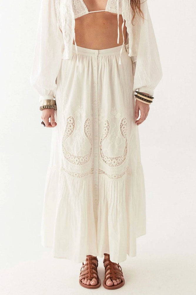 Luisa Skirt - Normandie White