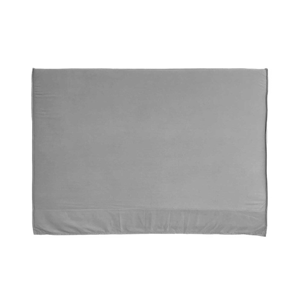 Lyra Bedhead - Light Grey Canvas