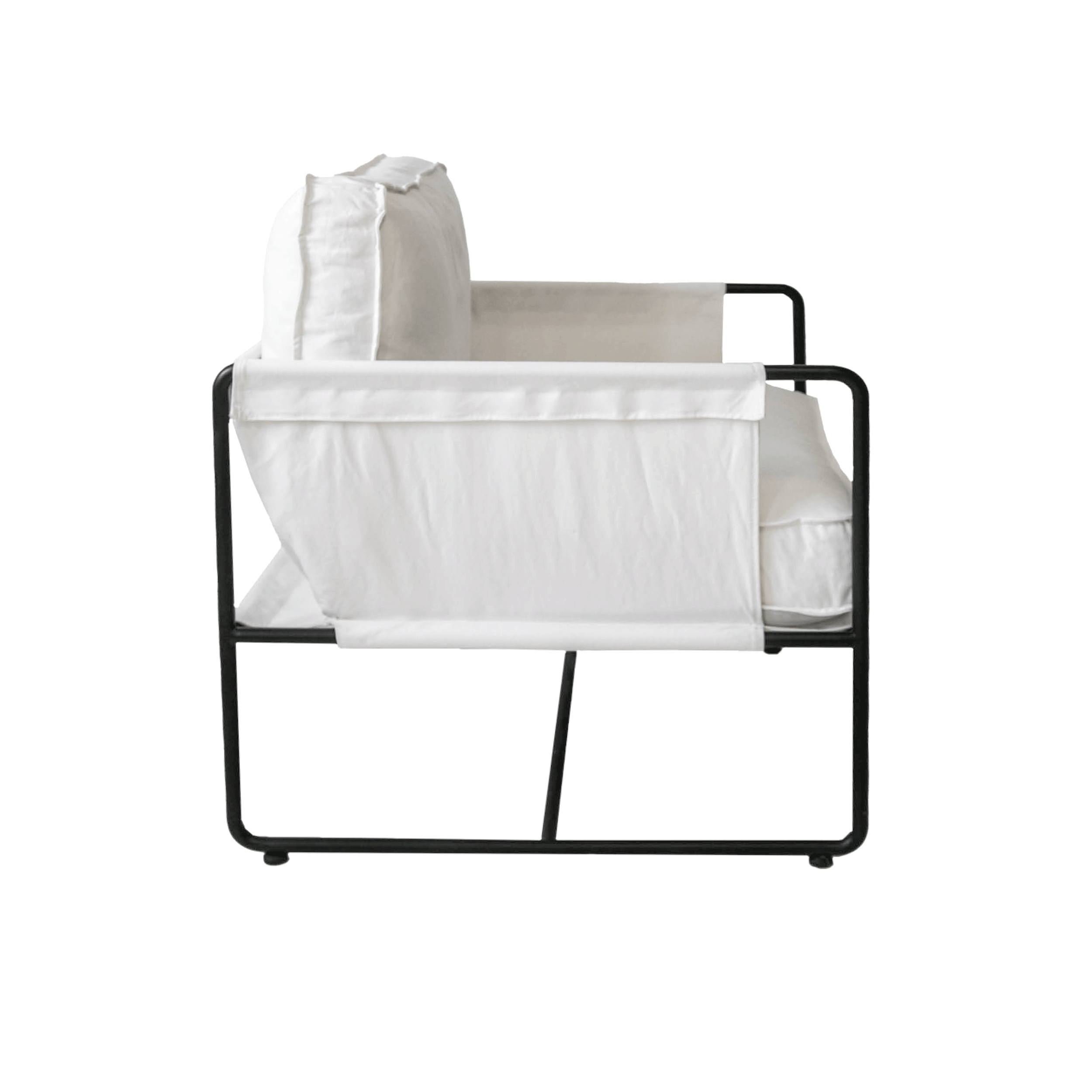 Manhattan White Occasional Chair - 1 Left