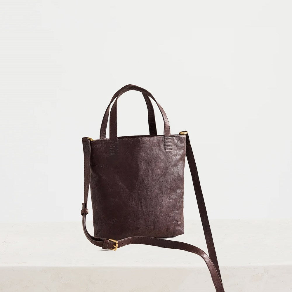 Mini Shopper Bag - Chocolate