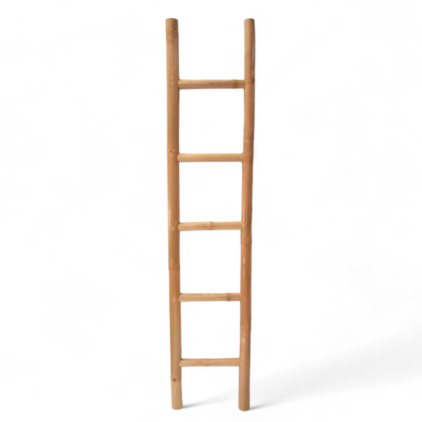 Natural Bamboo Bathroom Ladder - Main Image