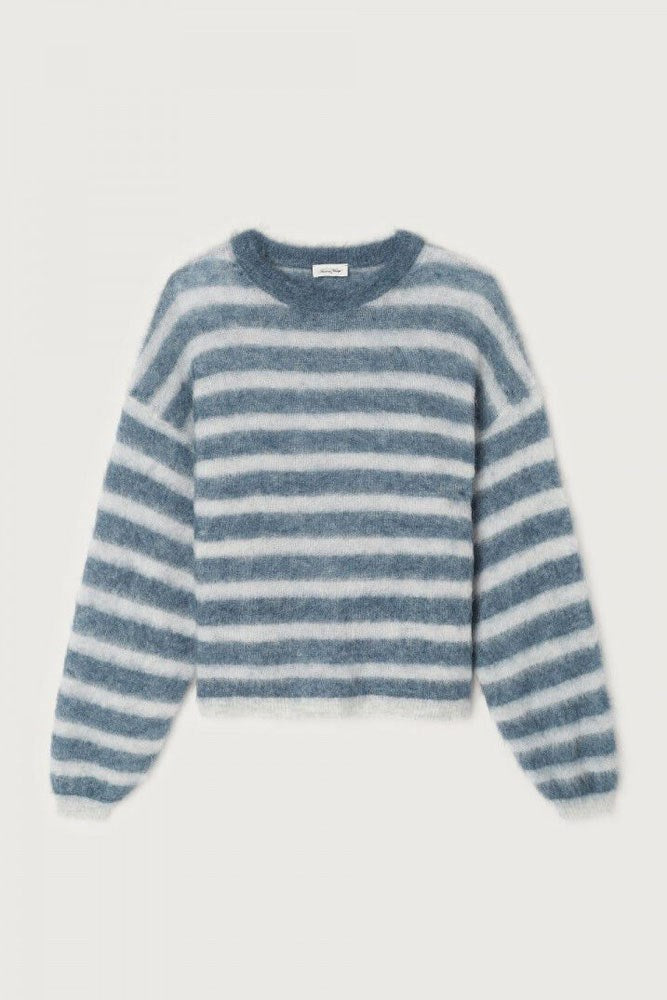 Nenybay Jumper - Polar/Tornado Stripe Melange
