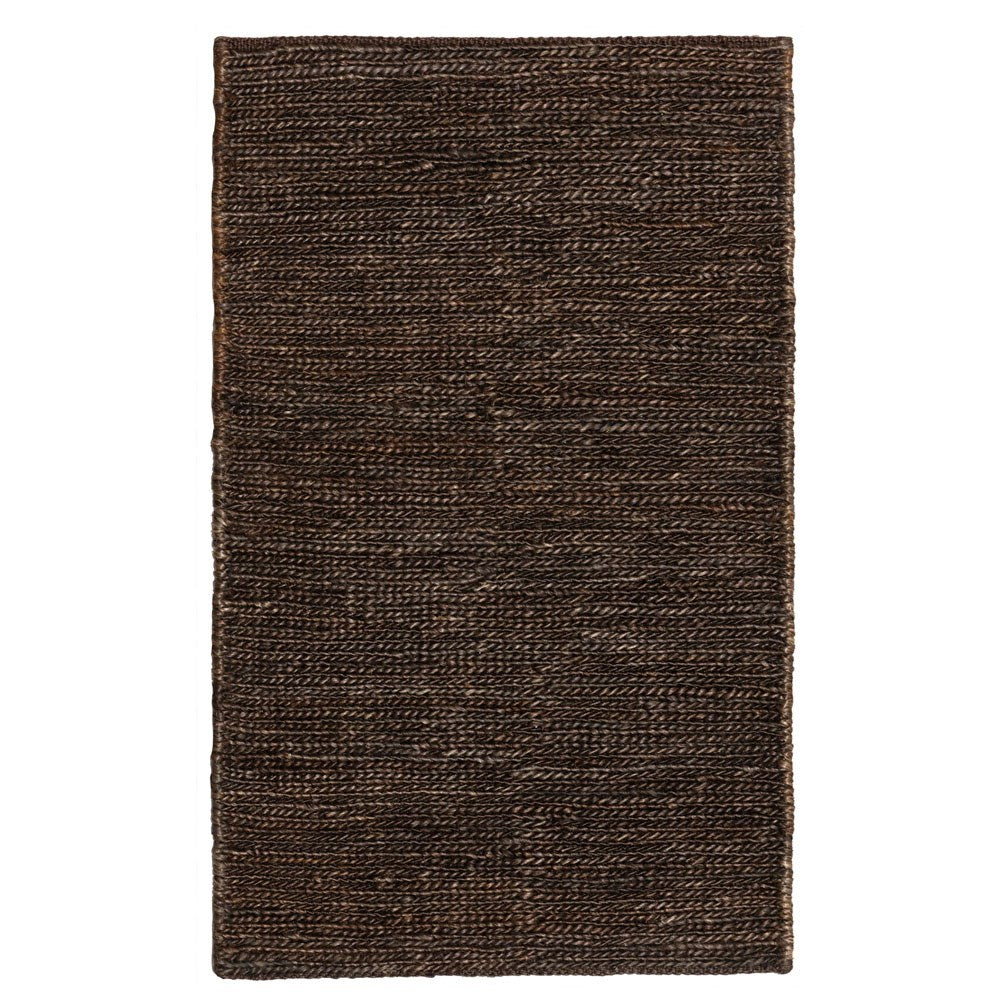 Paris Jute Weave Rug - Dark Brown