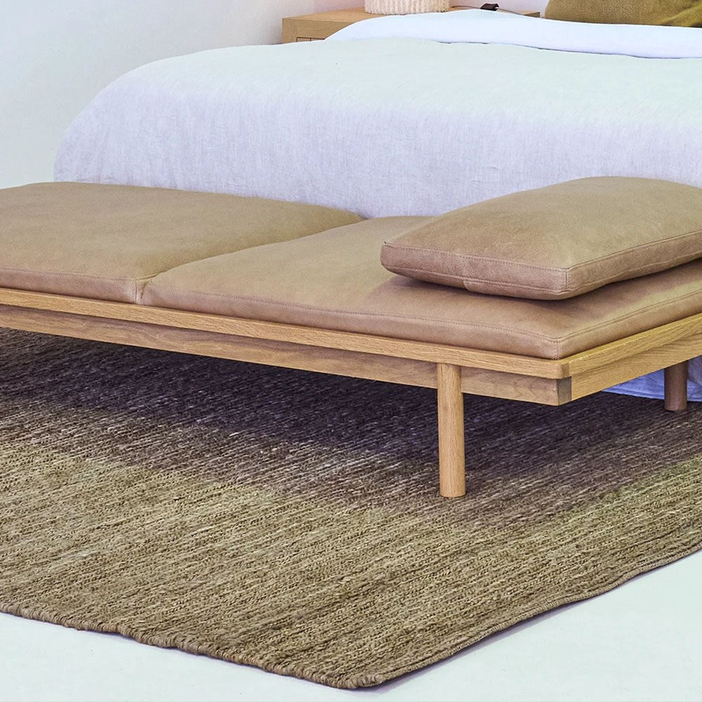 Paris Jute Weave Rug - Walnut