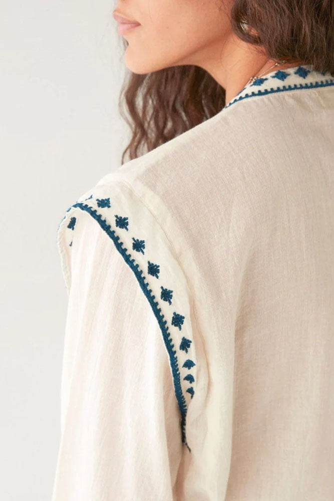 Philippa Blouse - Panna Cotta