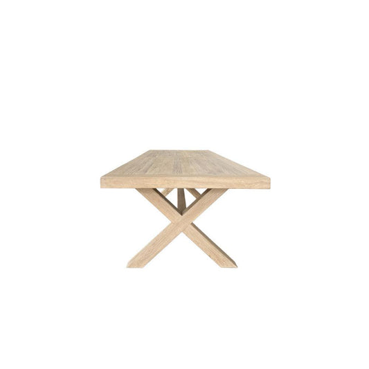 Provence Raw Elm Dining Table 2.8m - Seats:8-10