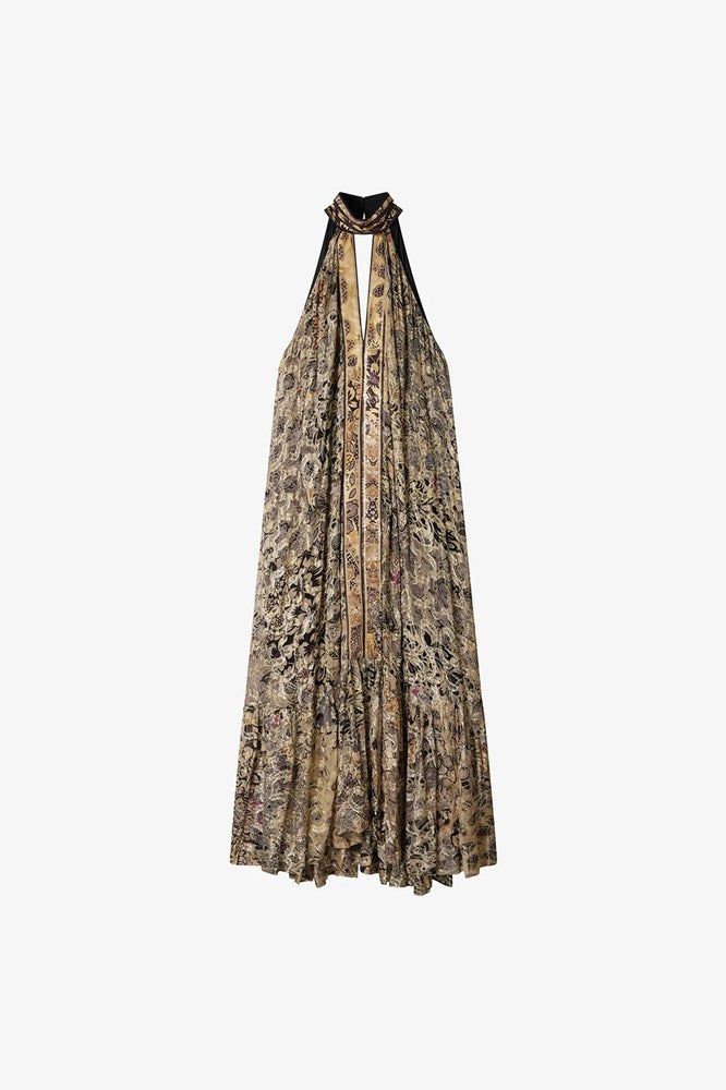 Sheela Dress - Gold Combo