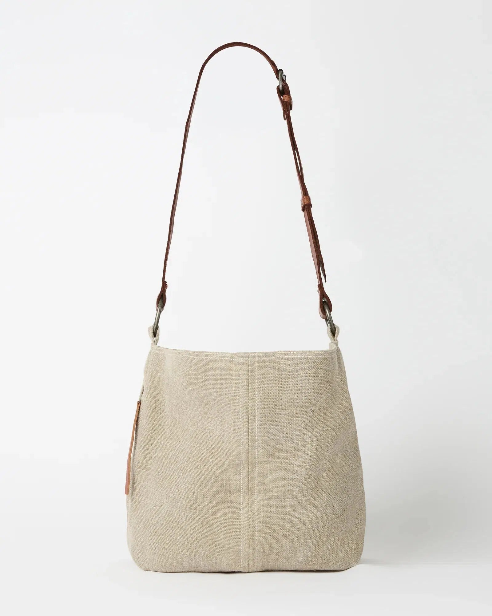 Slouchy Baby Jute Bag - Ash Grey