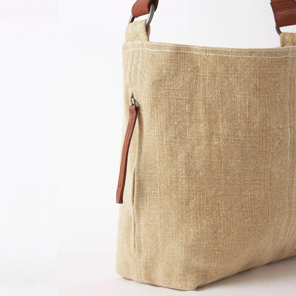 Slouchy Baby Jute Bag - Natural