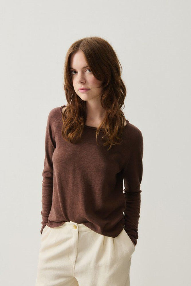 Sonoma Long Sleeve T-Shirt - Vintage Choco