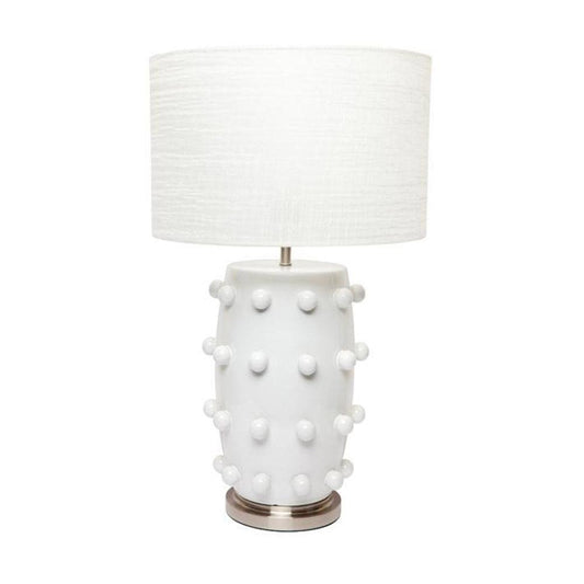 Tribe Table Lamp White-St Barts