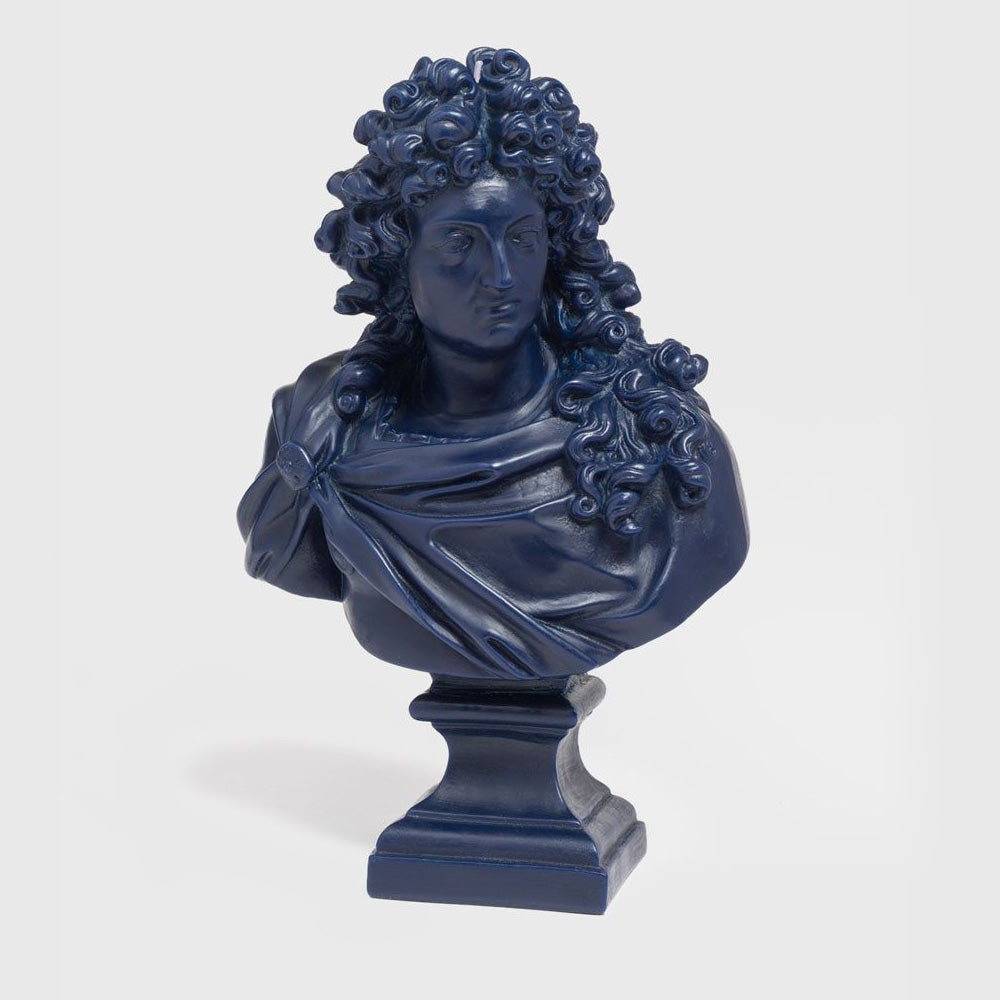Trudon Louis XIV Bust - Navy Blue