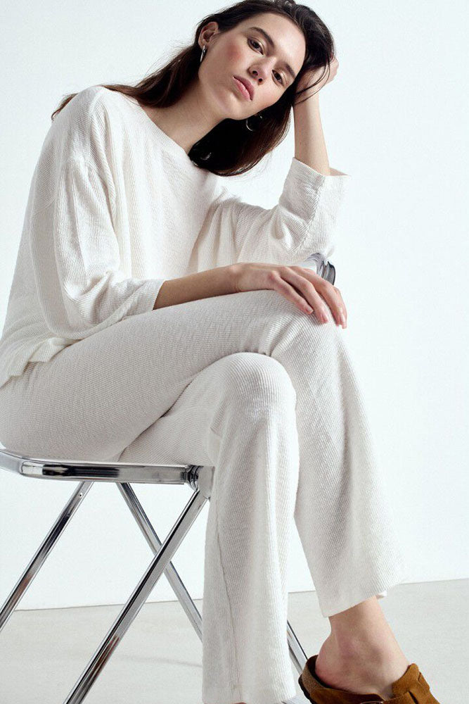 Yruki Long Sleeve T-shirt - White