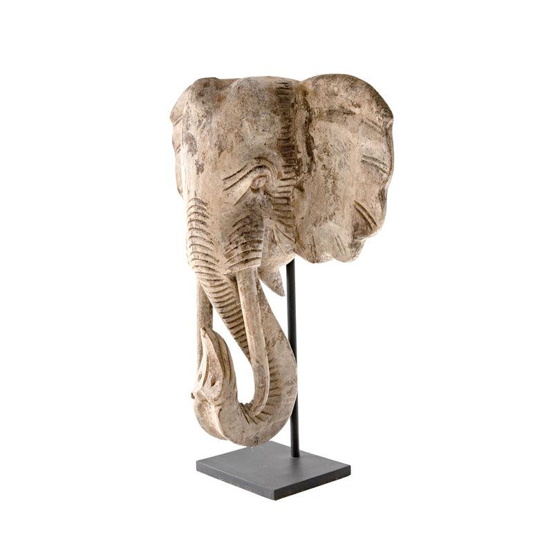 Elephant Head Statue