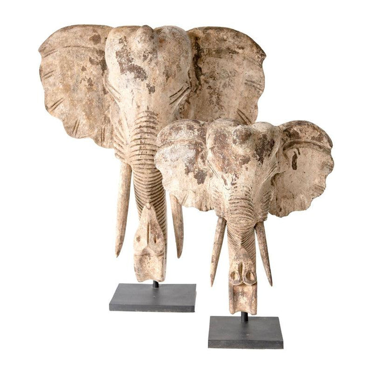 Elephant Head Statue