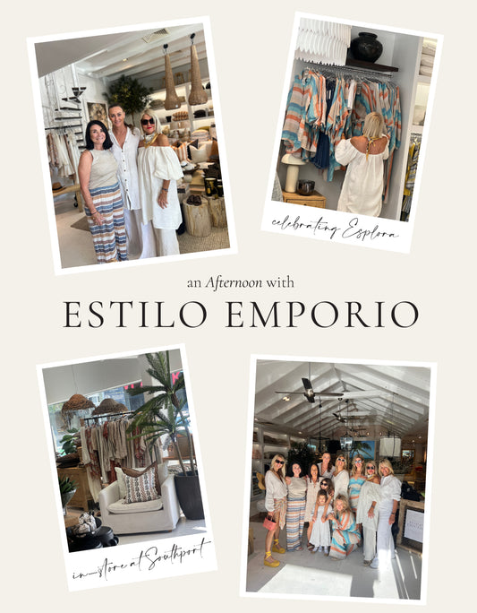 Celebrating Esplora with Estilo Emporio