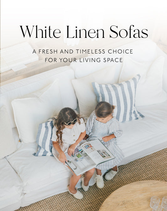 White Linen Sofas: A Fresh and Timeless Choice