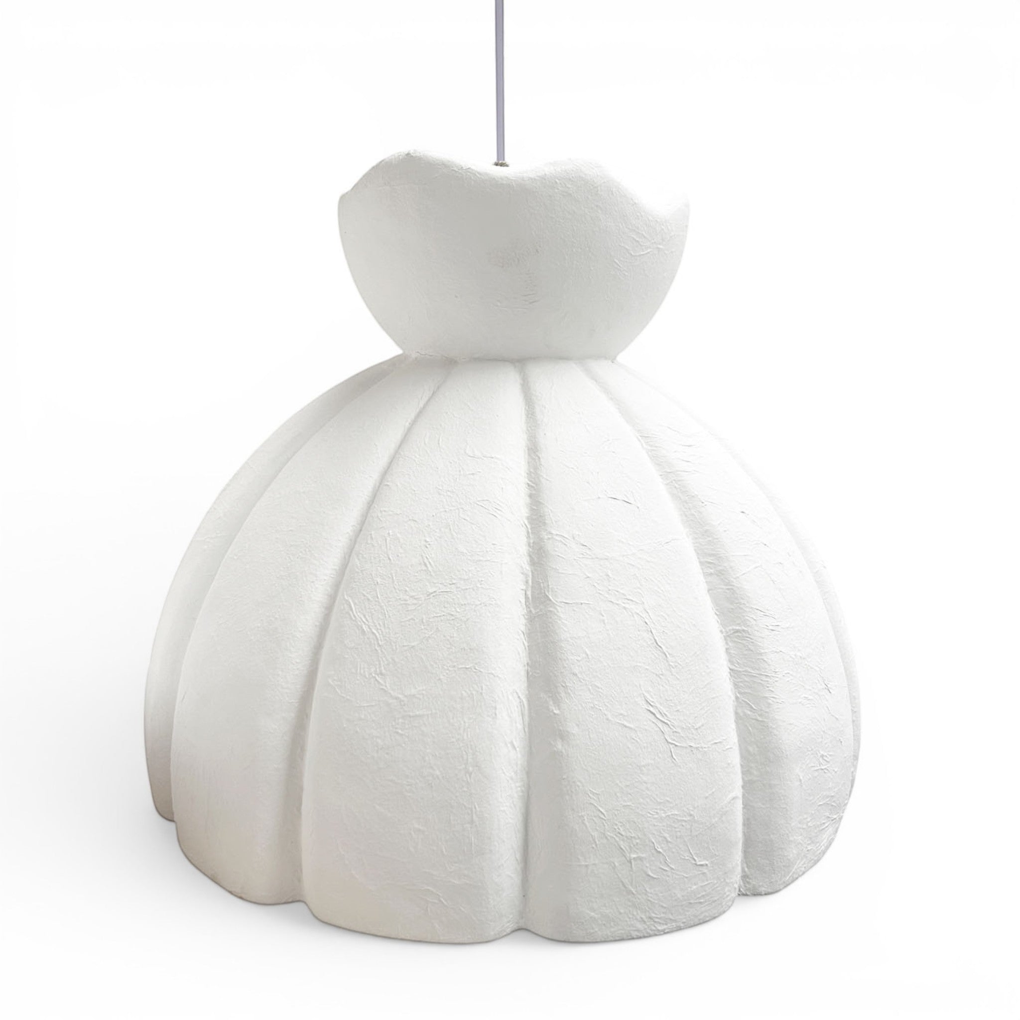 Pivoine White Flower Pendant