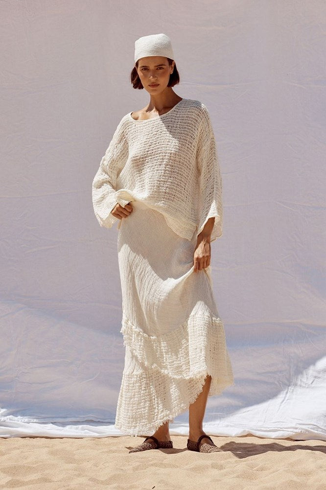 Estilo Emporio-Acqua Top - Cestino Panna-Tops-st-barts-brisbane-goldcoast-cabarita-southport