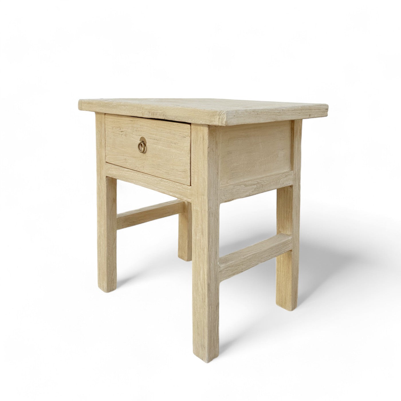 Adele 1 Draw Elm Bedside Table