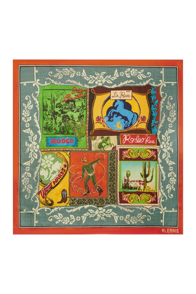 Ace Silk Scarf - Alemais