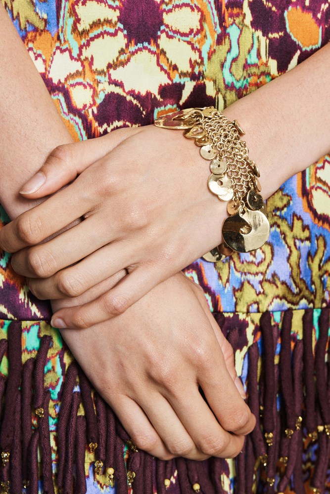 Atomic Chain Multi Disc Bracelet - Alemais