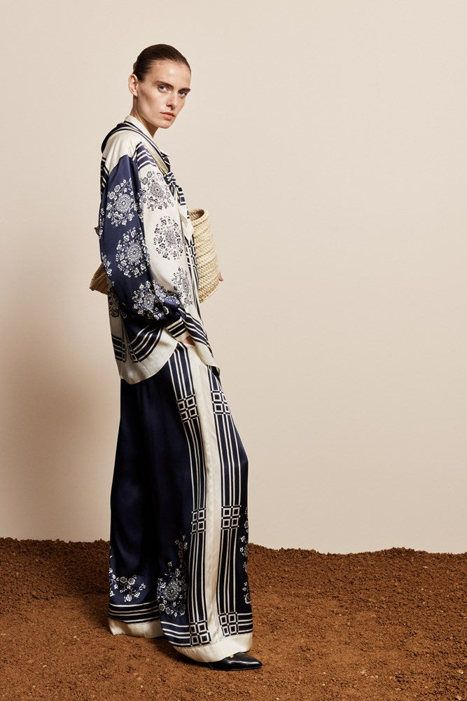 Banderra Silk Pants - Alemais