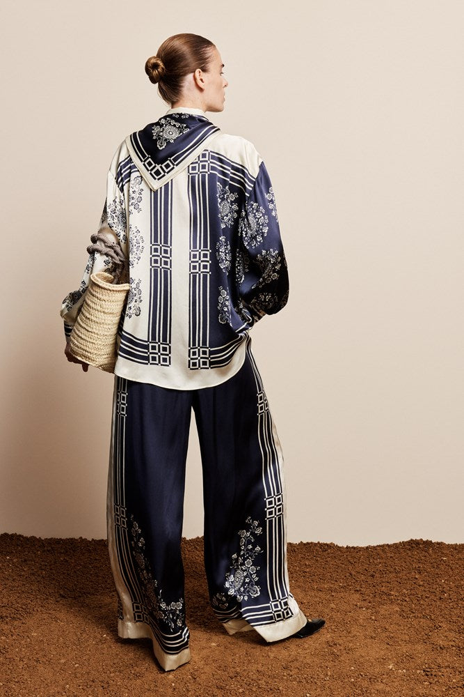 Banderra Silk Pants - Alemais