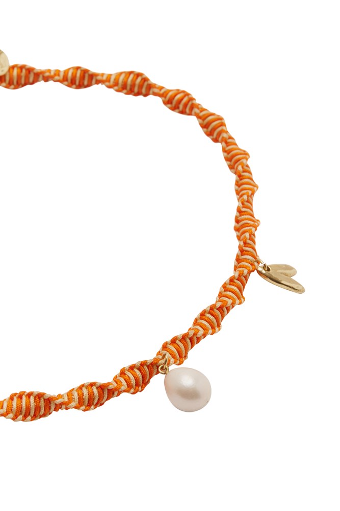 Calypso Macrame Charm Necklace - Alemais