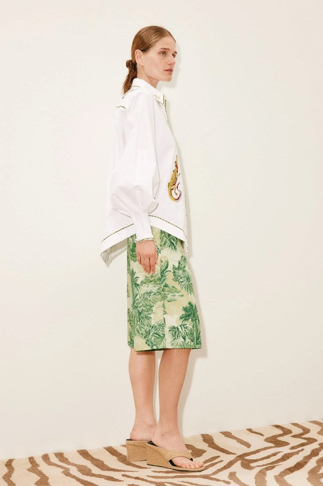 Camelia Embellished shirt - Alemais